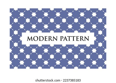 Geometric Ornamental Vector Pattern Seamless Design