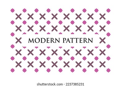 Geometric Ornamental Vector Pattern Seamless Design