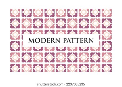 Geometric Ornamental Vector Pattern Seamless Design