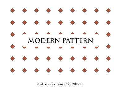 Geometric Ornamental Vector Pattern Seamless Design