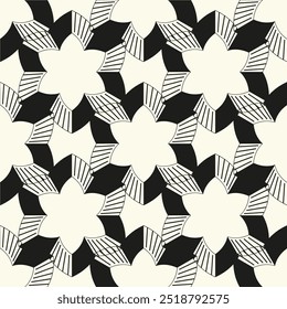 Padrão vetorial ornamental geométrico. Design perfeito.