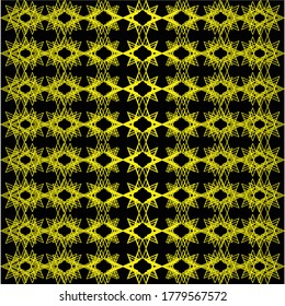 GEOMETRIC ORNAMENTAL VECTOR PATTERN STAR LAYERED