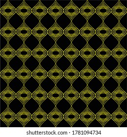 GEOMETRIC ORNAMENTAL VECTOR PATTERN SYTLE ROUND LAYERED