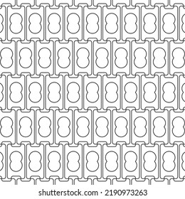 geometric ornamental vector pattern. texture in geometric ornamental style.