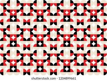 Geometric ornate backdrop