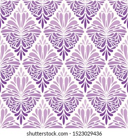 Geometric ornate diamond ombre pattern
