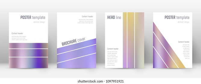 Geometric outstanding template for Brochure, Annual Report, Magazine, Poster, Corporate Presentation, Portfolio, Flyer. Alive color gradients cover page.