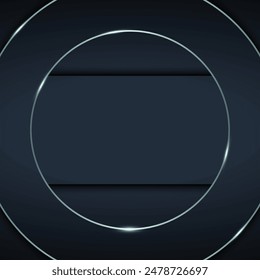 Geometric overlapping layer with lines. Elegant design for banner.