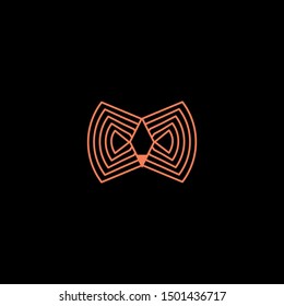 geometric owl head idea logo design illustration inspiration. unique concept  with icon vector eps10. modern mono line style logos
