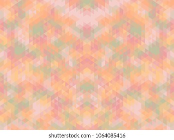 Geometric pastel triangle wallpaper pattern