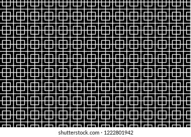 Geometric patter background. Black and white background