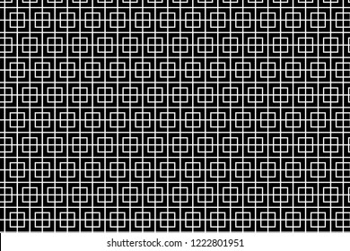 Geometric patter background. Black and white background