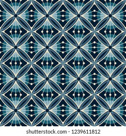 geometric pattern able for the textile printing