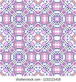 Geometric pattern abstract 62 digital art