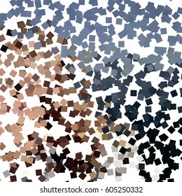 Geometric Pattern. Abstract Background in Vector. Colorful Mosaic Pattern for Greeting Card in Hipster Style