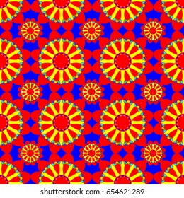 The geometric pattern with abstract circles, abstract background.