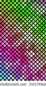 Geometric pattern abstract colorful mosaic. Vector illustration. For design poster, invitation, wallpaper, business template