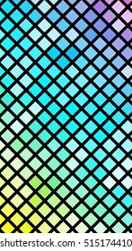 Geometric pattern abstract colorful mosaic. Vector illustration. For design poster, invitation, wallpaper, business template