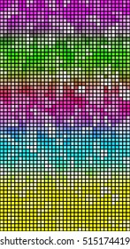 Geometric pattern abstract colorful mosaic. Vector illustration. For design poster, invitation, wallpaper, business template