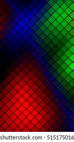 Geometric pattern abstract colorful mosaic. Vector illustration. For design poster, invitation, wallpaper, business template