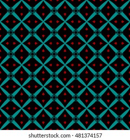 Geometric pattern abstract design for background, wallpaper, wrapping, fabric. Vector illustration.