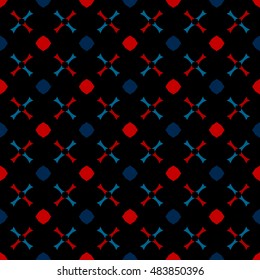 Geometric pattern abstract design for background, wallpaper, wrapping, fabric. Vector illustration.