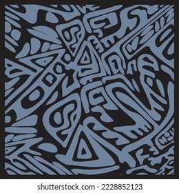 Geometric pattern abstract design. and scarf patterns with frames, borders. Bandanas, shawls, shawls, tablecloth designs and for printed textile fabrics.