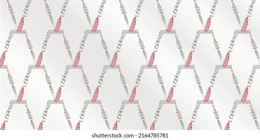 Geometric pattern. Abstract geometric graphic design print patterns. white and gold background unique pattern