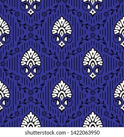 Geometric Pattern Abstract on navy background