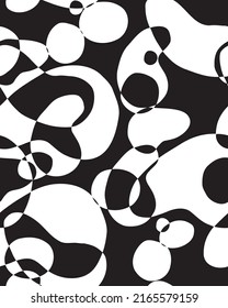 Geometric pattern, abstract seamless colorful design
