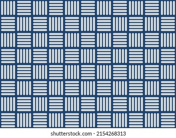 Geometric pattern of abstract seamless. Vector background with blue geometry pattern texture for backdrop template design.