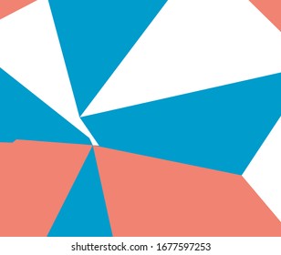 Geometric pattern in abstract style on colorful ba