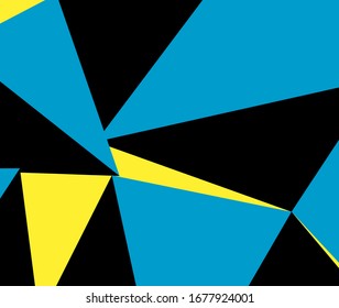 Patrón geométrico en un estilo abstracto sobre ba colorida