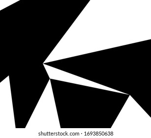 Geometric pattern in abstract style on colorful ba