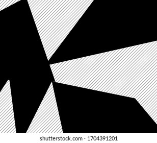 Geometric pattern in abstract style on colorful ba