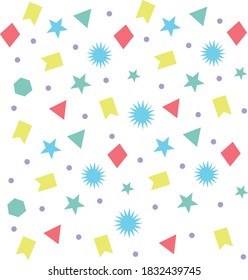 Geometric pattern. Abstract vector background. 