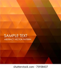 Geometric Pattern, Abstract Vector Background.