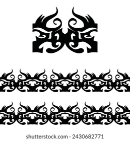 geometric pattern aesthetic abstract vector illustrator design and model background texture, style shape