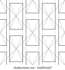 Geometric pattern, Art Deco, modern style. rectangles