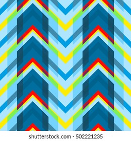 Geometric pattern background. 10 eps vector abstract zigzag pattern. Effect layering geometric background.