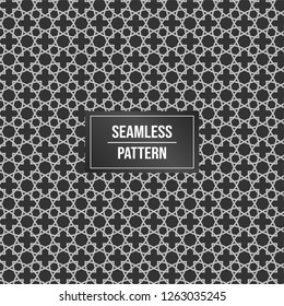 Geometric pattern background. Abstract pattern black background