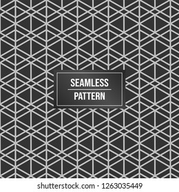 Geometric pattern background. Abstract pattern black background