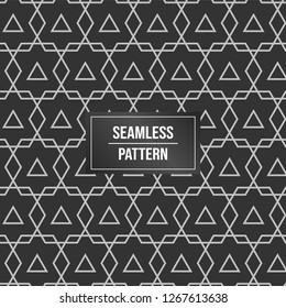 Geometric pattern background. Abstract pattern black background