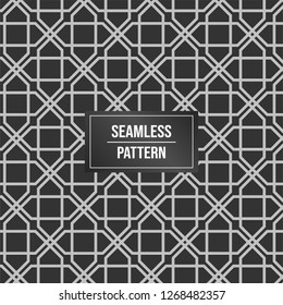 Geometric pattern background. Abstract pattern black background