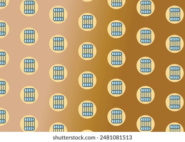 Geometric Pattern | Geometric Background | Abstract Background | Circles - Green - Use in Website Design, Packaging, Wall Art, Wallpaper, Poster, Banner, Profile, Brochure, Apparel, Textiles