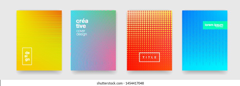 Plano de fundo de padrão geométrico, meio-tom de gradiente de cor abstrata. Vetor mosaico forma textura moderna capa padrão plano de fundo design