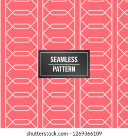 Geometric pattern background. Abstract pattern pink background