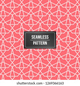 Geometric pattern background. Abstract pattern pink background