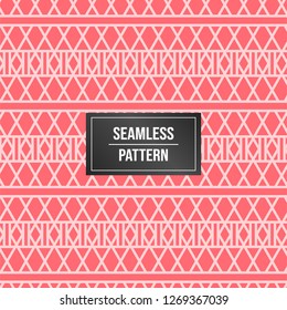 Geometric pattern background. Abstract pattern pink background