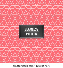 Geometric pattern background. Abstract pattern pink background